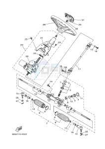 YXC700E YXC70VPXG VIKING VI (B853) drawing STEERING