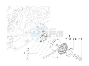 Fly 125 4t e3 (Vietnam) Vietnam drawing Driving pulley