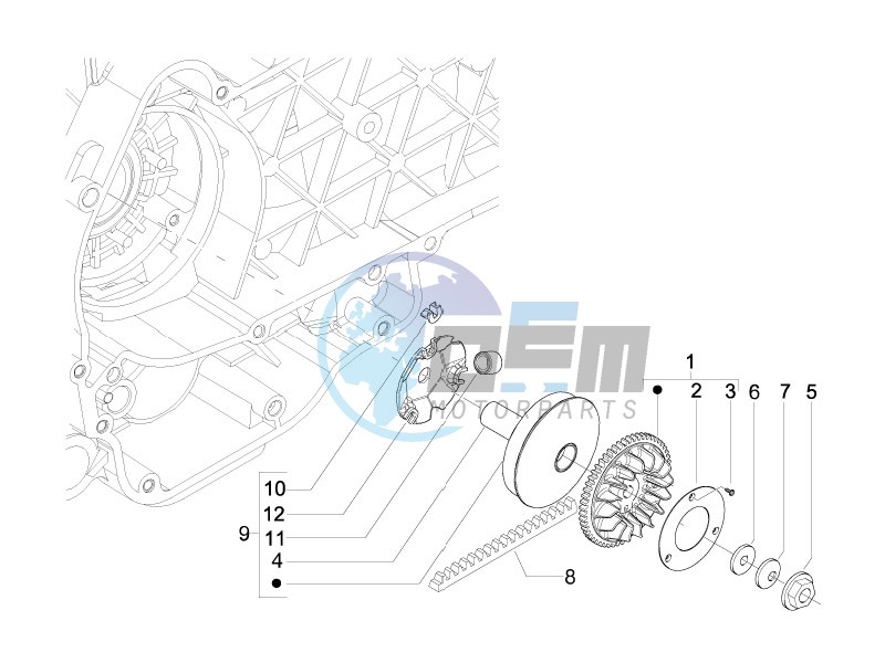 Driving pulley