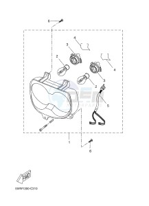 CW50LN BOOSTER (2B6M) drawing HEADLIGHT