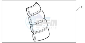 VFR8009 Ireland - (EK / MME TWO) drawing TANK PAD 2