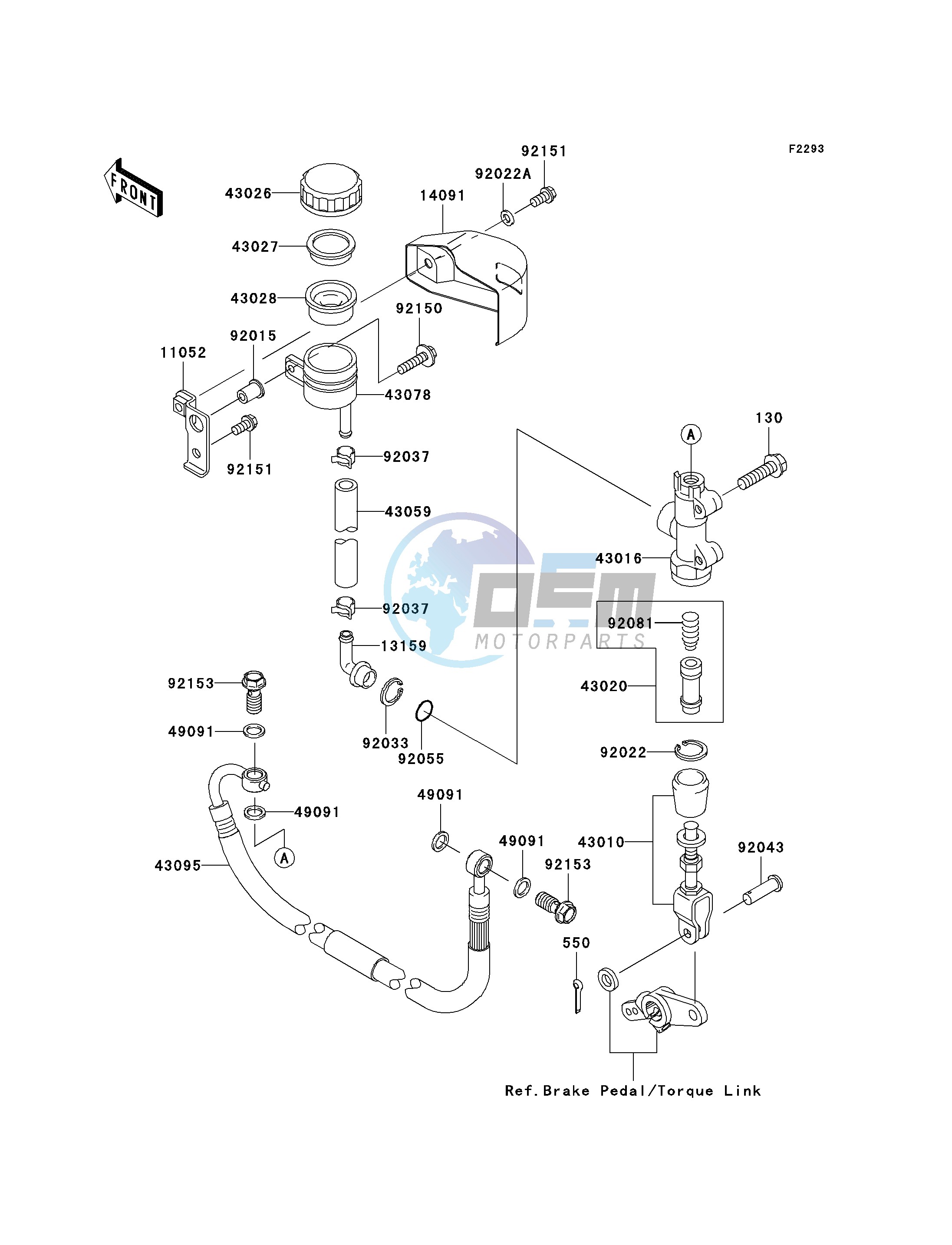 REAR MASTER CYLINDER