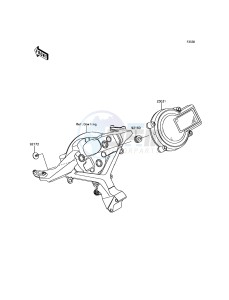 NINJA H2R ZX1000YHF EU drawing Meter(s)