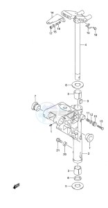 DF 20A drawing Swivel Bracket Remote Control w/Power Tilt