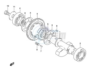 GZ250 (P19) drawing CRANK BALANCER