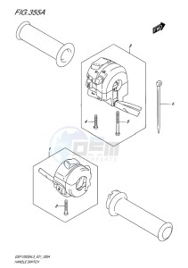 GSF-1250S ABS BANDIT EU drawing HANDLE SWITCH