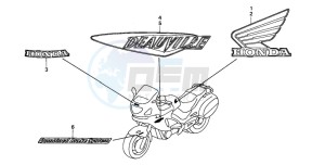 NT650V drawing MARK