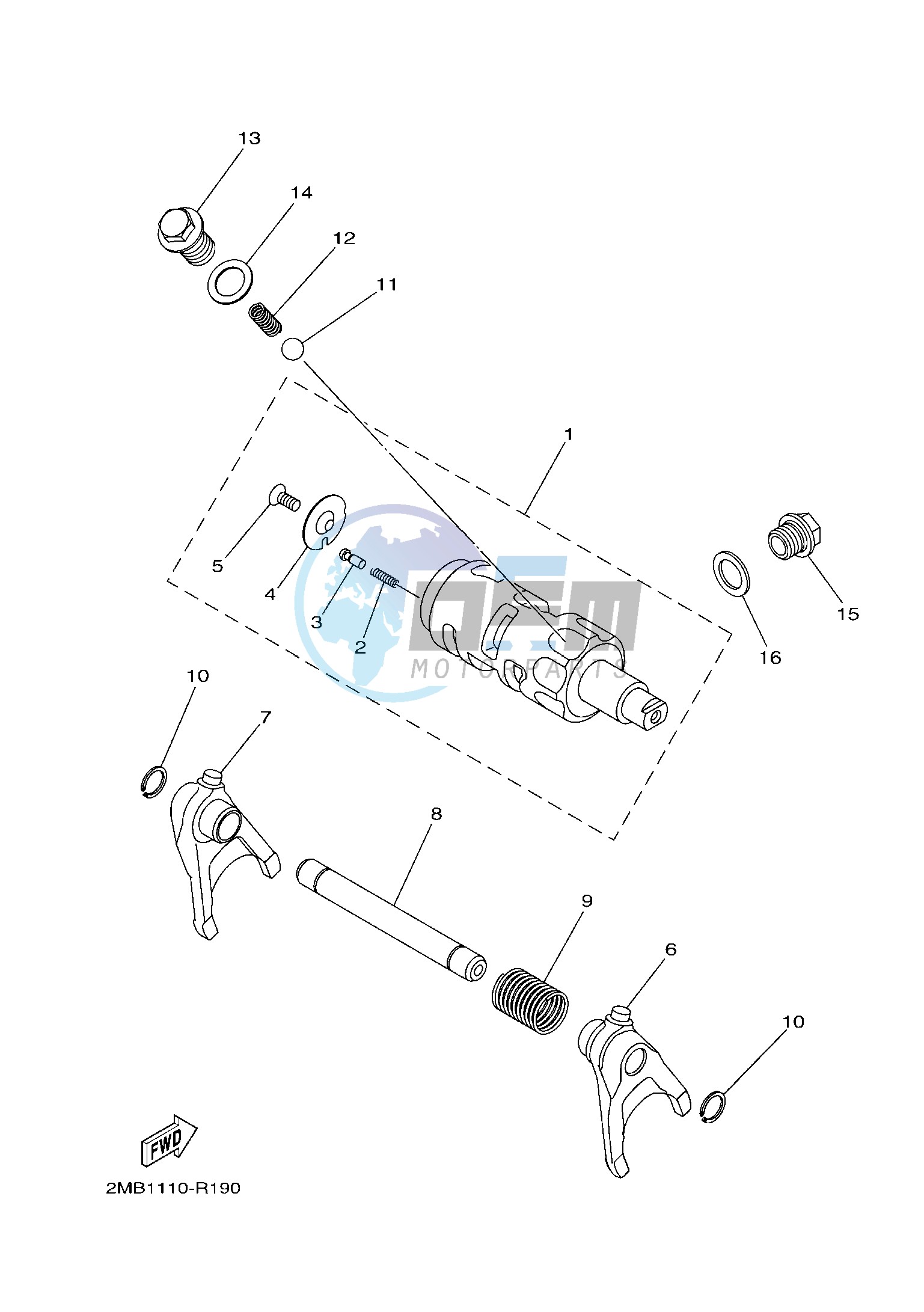 SHIFT CAM & FORK