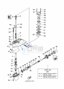 E40GMHS drawing LOWER-CASING-x-DRIVE-3