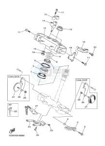 WR450F (1DX9 1DX6 1DX8 1DX7) drawing STEERING