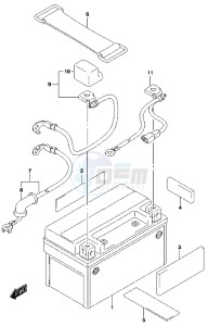 LT-Z90 drawing BATTERY