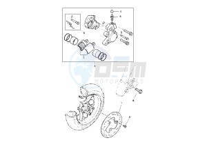 BW'S R 50 drawing FRONT BRAKE CALIPER