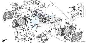 VFR800A9 Ireland - (EK / ABS MME TWO) drawing RADIATOR