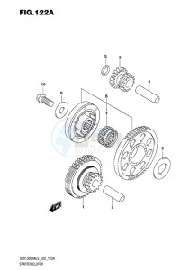 GSX-1300R ABS HAYABUSA EU drawing STARTER CLUTCH