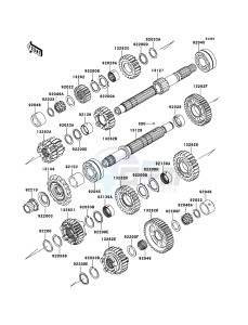 Z1000 ZR1000DDF FR GB XX (EU ME A(FRICA) drawing Transmission