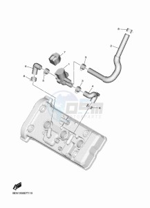 NIKEN MXT850 (BD5F) drawing AIR INDUCTION SYSTEM