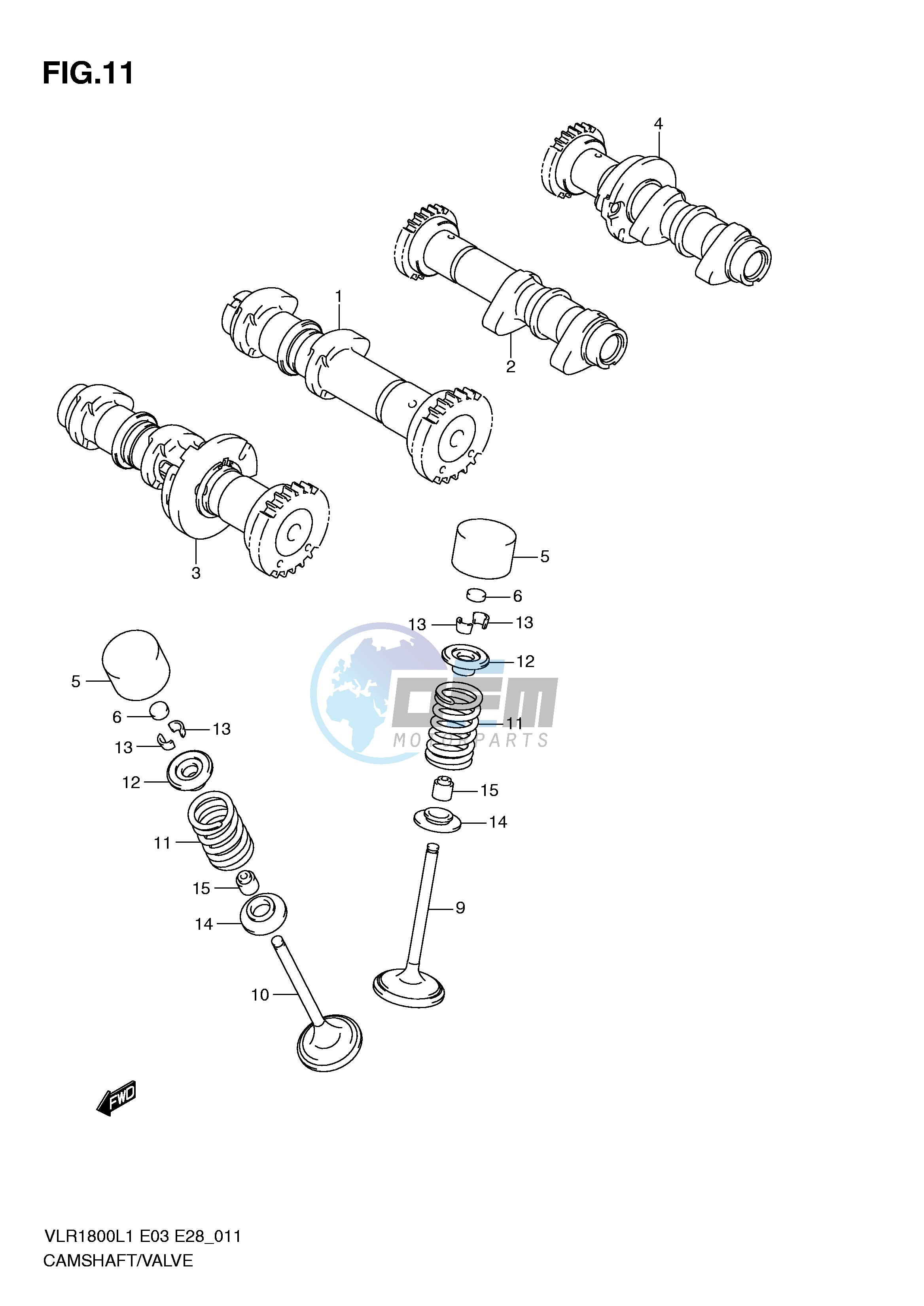 CAMSHAFT - VALVE