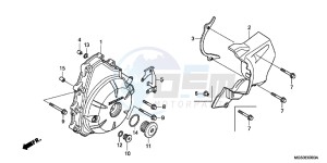 NC700XDC drawing A.C. GENERATOR COVER