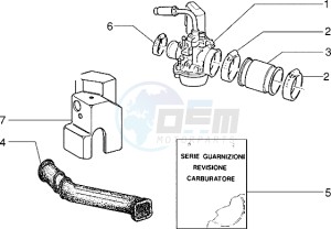 Zip 95 drawing Carburettor