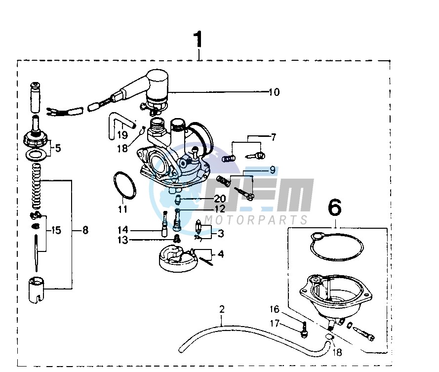 CARBURETOR SAN YANG