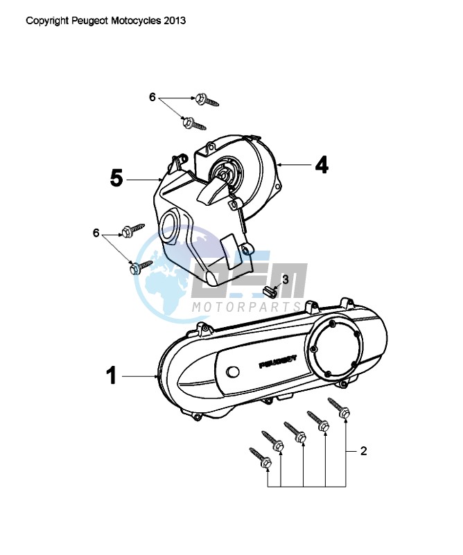 CRANKCASE COVER