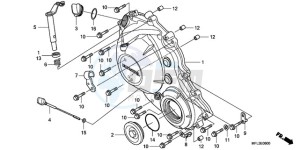 CBR1000RR9 Europe Direct - (ED / TRI) drawing RIGHT CRANKCASE COVER