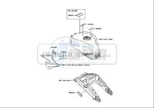 ZX-10R NINJA - 1000 cc (EU) drawing WARNING DECALS