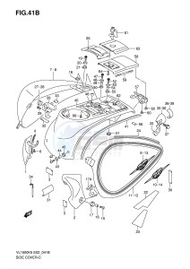 VL1500 (E2) drawing SIDE COVER (MODEL K8)