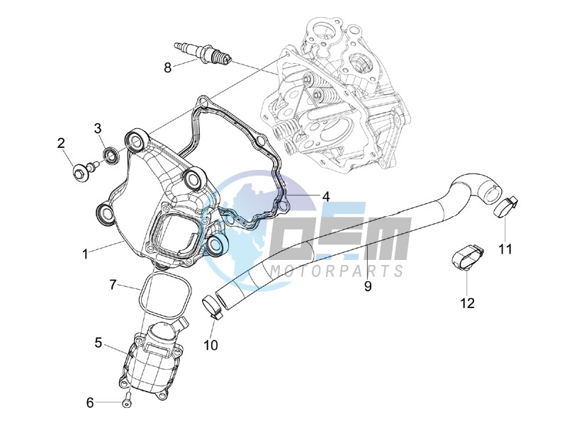 Cylinder head cover