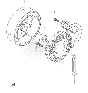 VL250 (E19) drawing MAGNETO