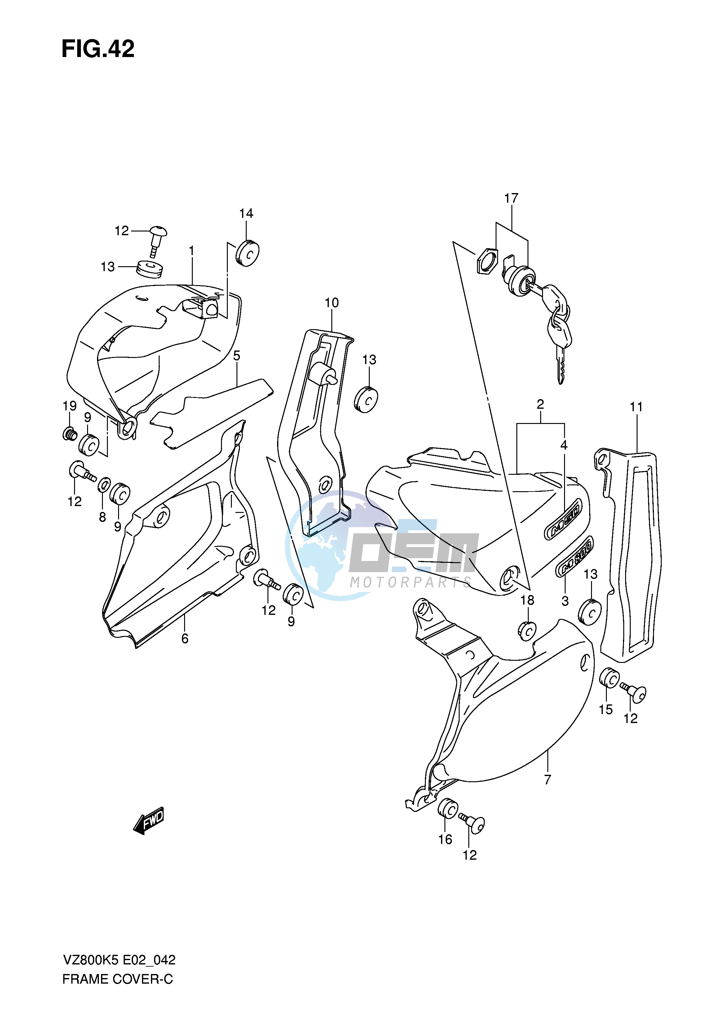 FRAME COVER (VZ800)