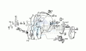 Pegaso 125 drawing Mix oil