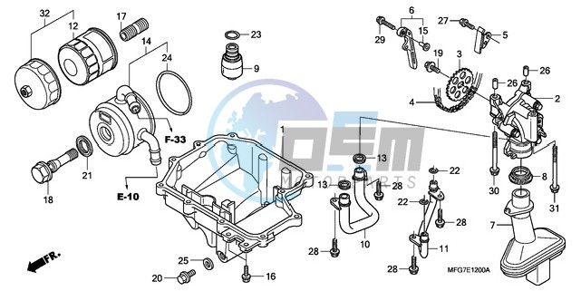 OIL PAN/OIL PUMP