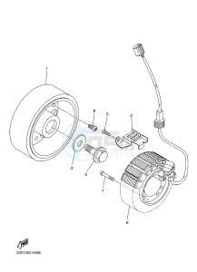 XJ6NA 600 XJ6-N (NAKED, ABS) (36BF 36BG) drawing GENERATOR