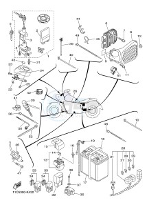 XVS1300A MIDNIGHT STAR (11C7) drawing ELECTRICAL 2