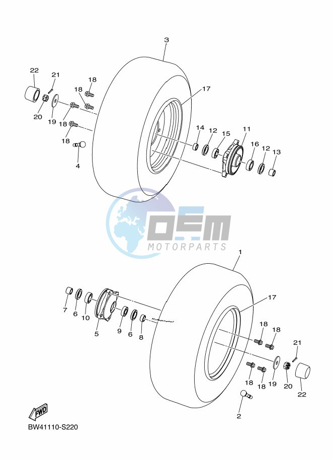 FRONT WHEEL