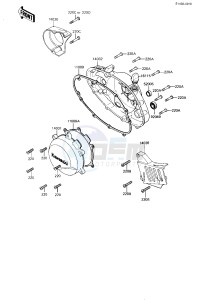 KE 175 D [KE175] (D4-D5) [KE175] drawing ENGINE COVERS -- 82-83 KE175-D4_D5- -