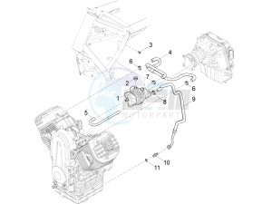 California 1400 Custom ABS 1380 WEG drawing Blow-by system