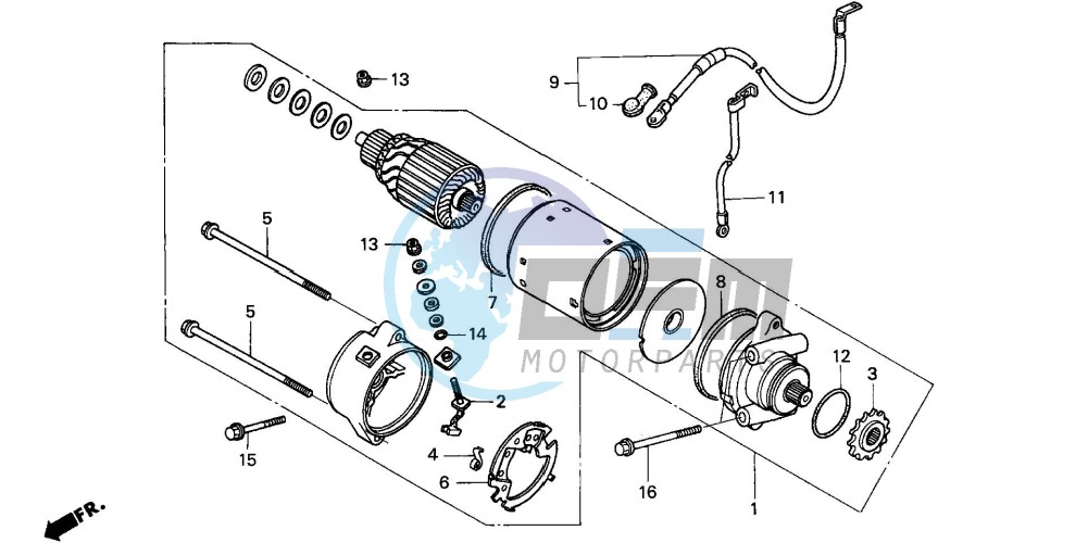 STARTING MOTOR