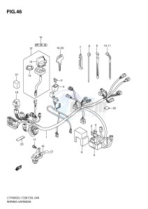 LT-R450 (E28-E33) drawing WIRING HARNESS