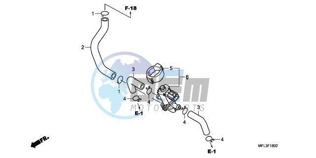 AIR INJECTION CONTROL VALVE