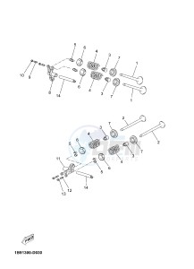 X-MAX125 ABS X-MAX (2DM6 2DM6) drawing VALVE