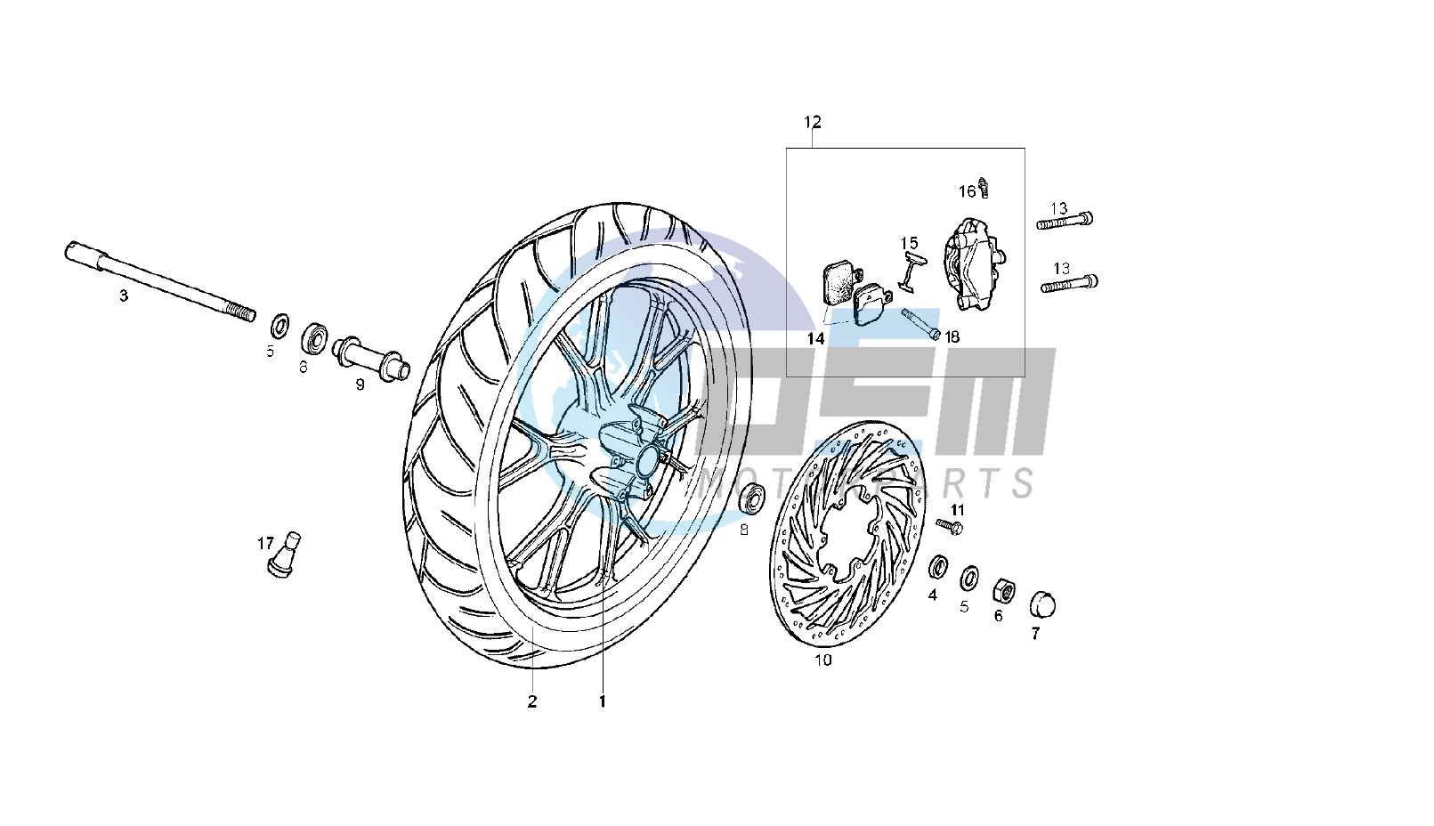 FRONT WHEEL