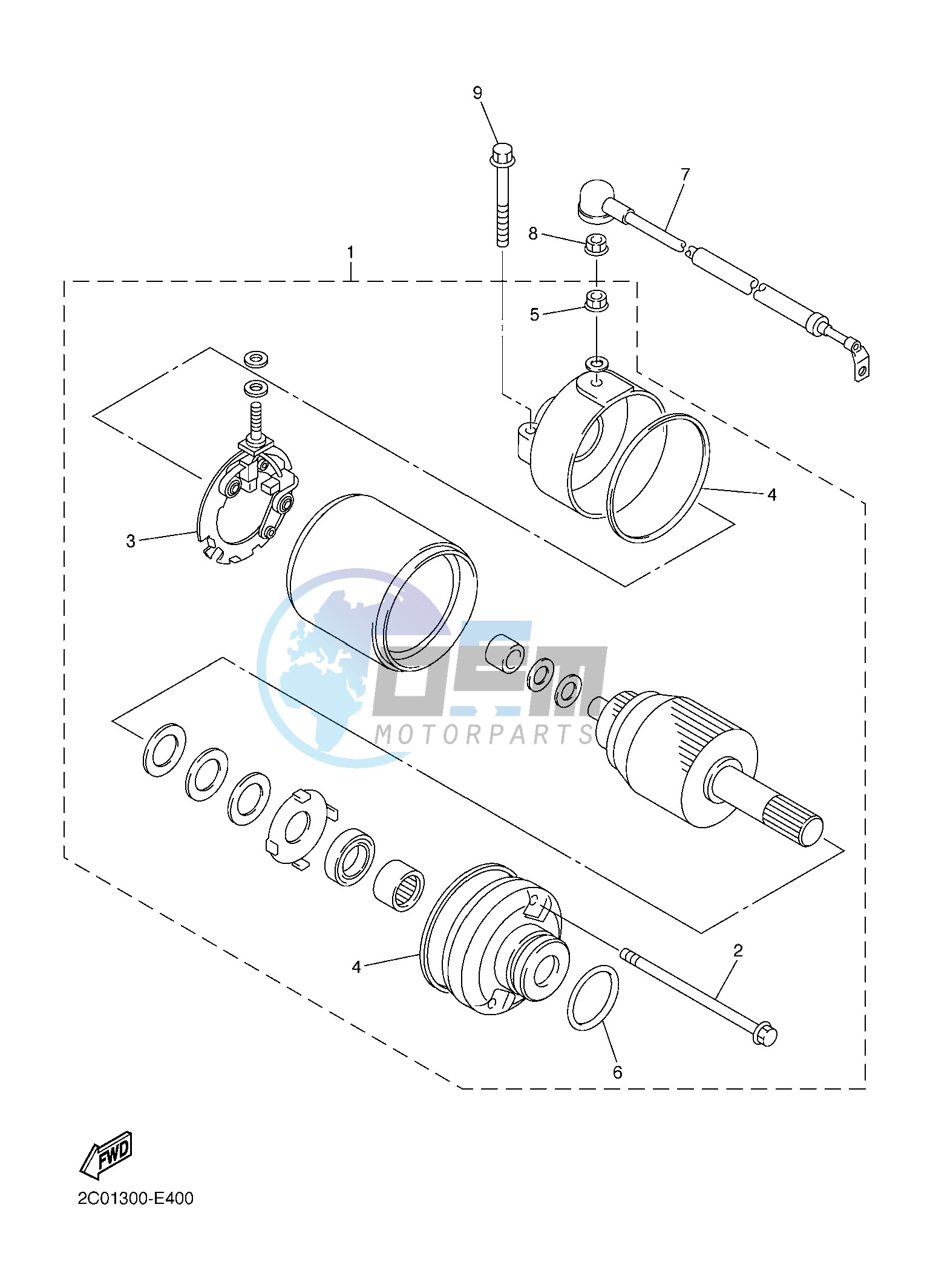 STARTING MOTOR