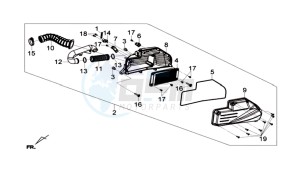 JOYMAX 125 I ABS drawing AIRFILTER