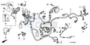 SH150D9 Europe Direct - (ED / KMH 2ED) drawing WIRE HARNESS