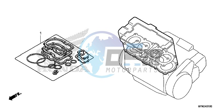 GASKET KIT A