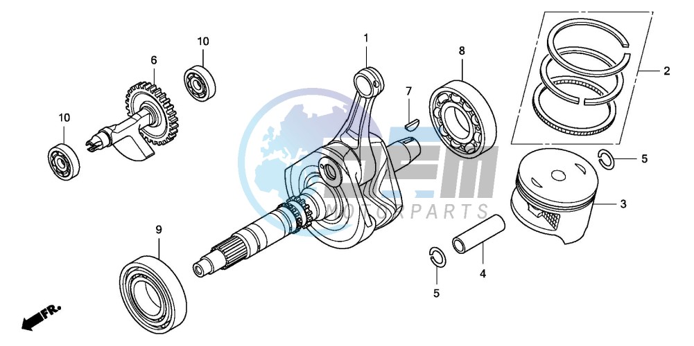 CRANKSHAFT/PISTON