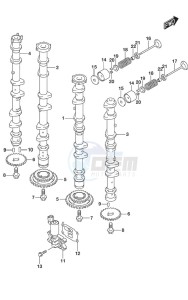 DF 250AP drawing Camshaft