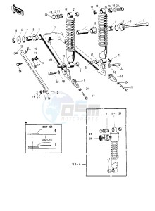 S2 A [MACH II] (-A) 350 [MACH II] drawing SWING ARM_SHOCK ABSORBERS